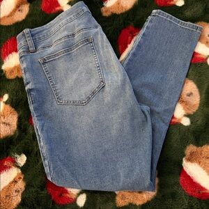 Ashley Mason Skinny Distressed Jeans